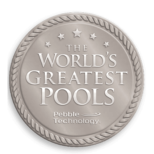 Pebble Tec World's Greatest Pools award