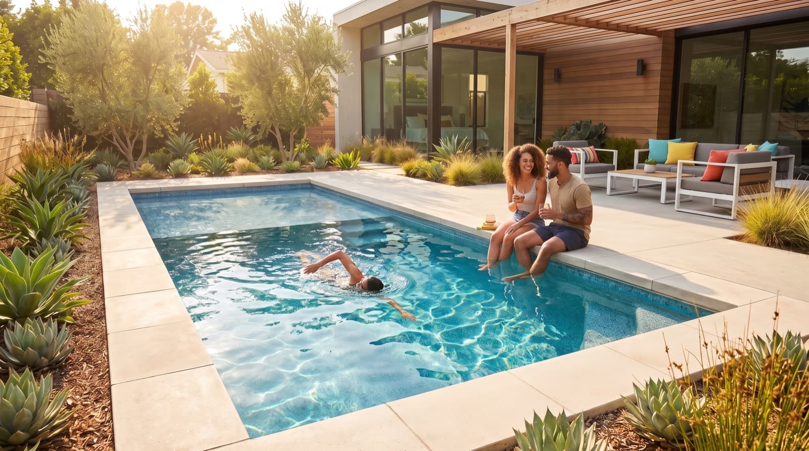 The NEXA 31 — a luxury inground pool by Timeless Pools