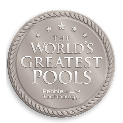 Pebble Tec World's Greatest Pools award